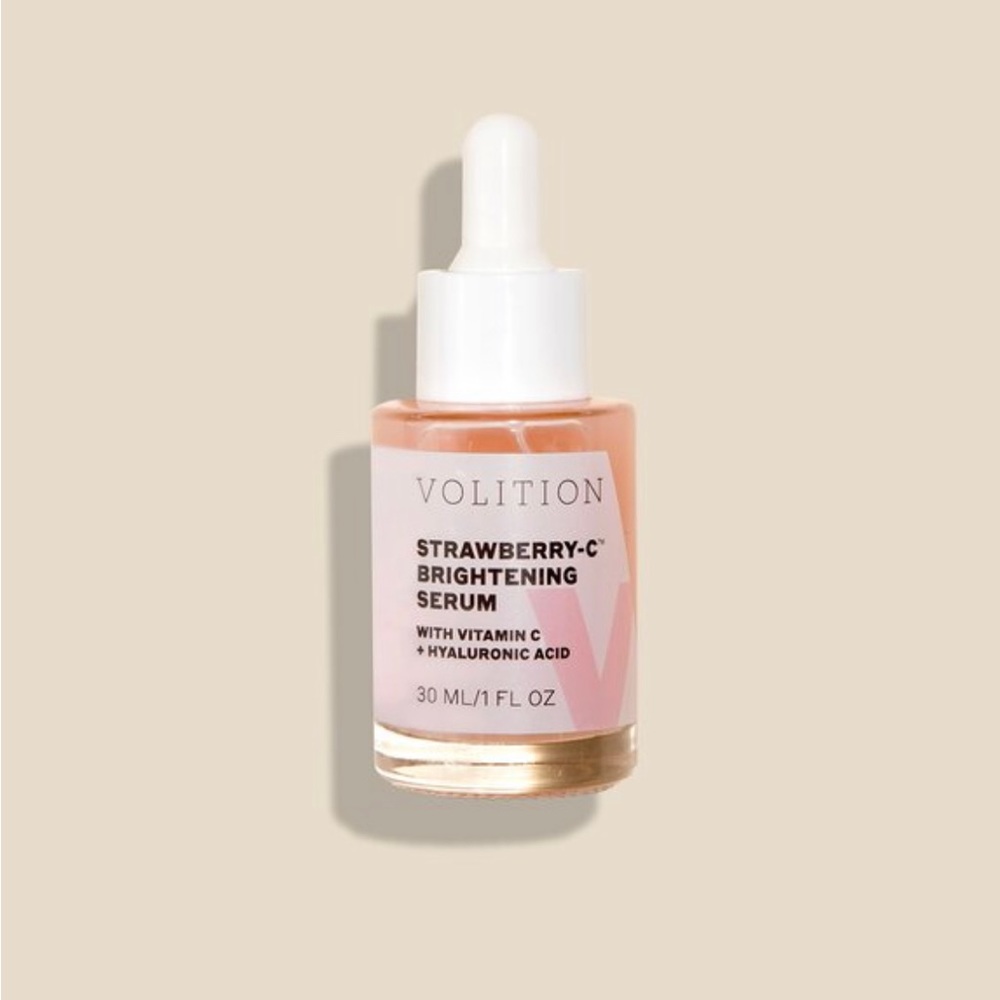 Volition Strawberry C Brightening Serum Hyaluronic Acid and Vitamin C